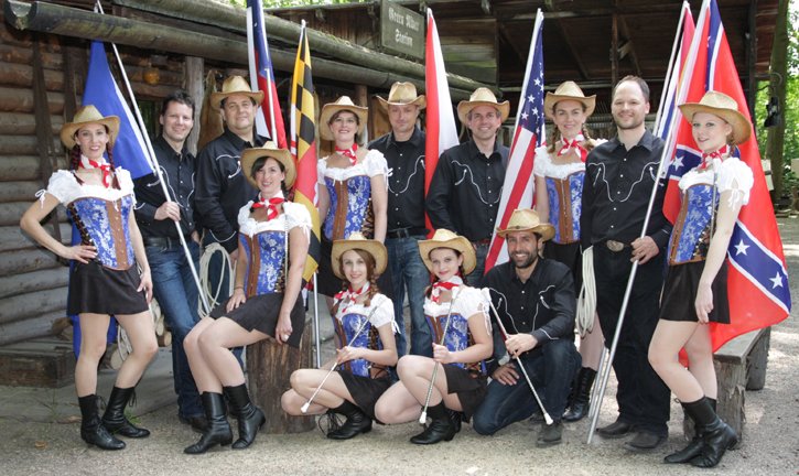 Flaggenparade